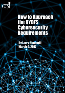 NYDFS Cybersecurity Requirements
