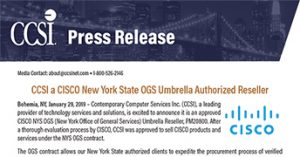 NYS OGS Press Release